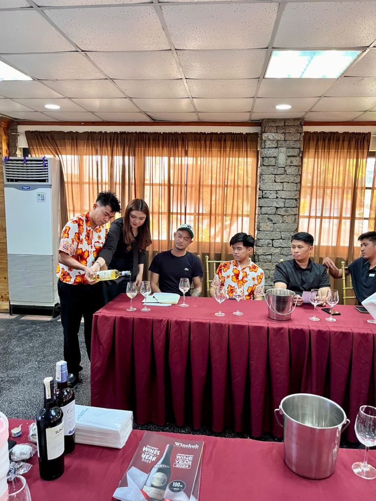 Our Sommelier Sales Executive Patricia Versoza put the team on to everything wine from flavor notes to elite tableside…
