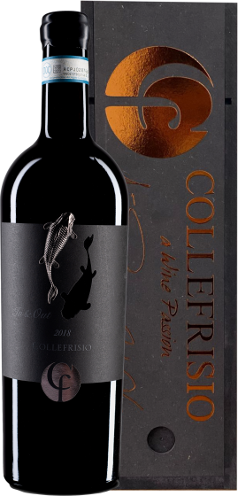 Collefrisio In&Out Montepulciano d’Abruzzo DOC Black Edition with Wooden Box Gift Set