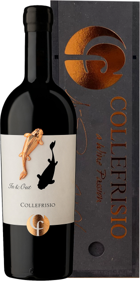 Collefrisio In&Out Montepulciano d’Abruzzo DOC with Wooden Box Gift Set