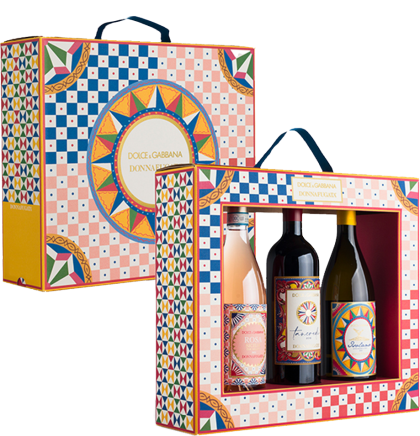 Dolce&Gabbana Donnafugata Cornice Gift Set (Rosa + Tancredi + Isolano)