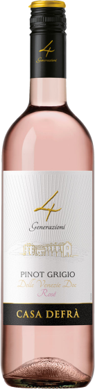 Casa Defrà 4 Generazioni Pinot Grigio Venezie DOC Rosé